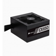 Corsair CP-9020122-UK CX Series 650 W CX650 ATX/EPS 80 Plus Bronze 650W Power Supply Unit - Black