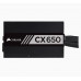 Corsair CP-9020122-UK CX Series 650 W CX650 ATX/EPS 80 Plus Bronze 650W Power Supply Unit - Black